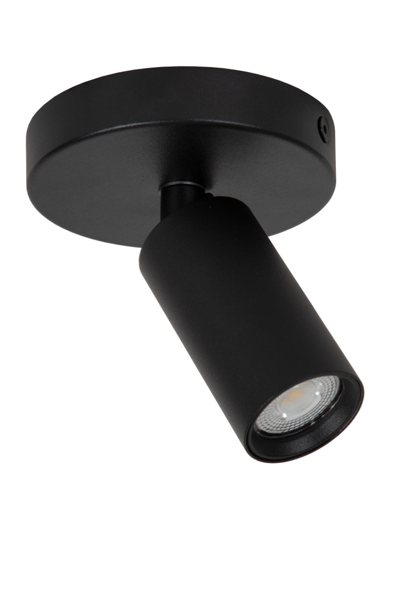 Lucide RITMO - Ceiling spotlight - Ø 10 cm - 1xGU10 (MR11) - Black